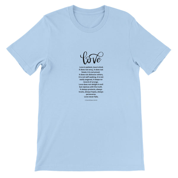 Love is...Premium Unisex Crewneck T-shirt