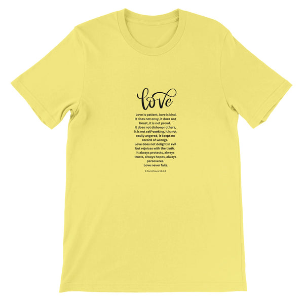 Love is...Premium Unisex Crewneck T-shirt