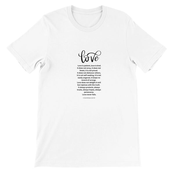 Love is...Premium Unisex Crewneck T-shirt