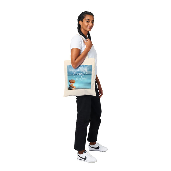 Sit Breathe & Be - Classic Tote Bag