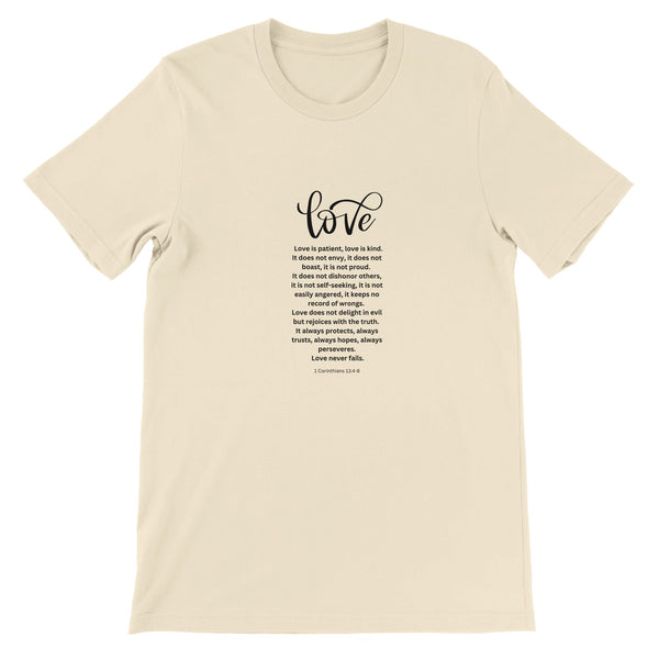 Love is...Premium Unisex Crewneck T-shirt