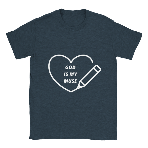 God is my Muse - Classic Unisex Crewneck T-shirt