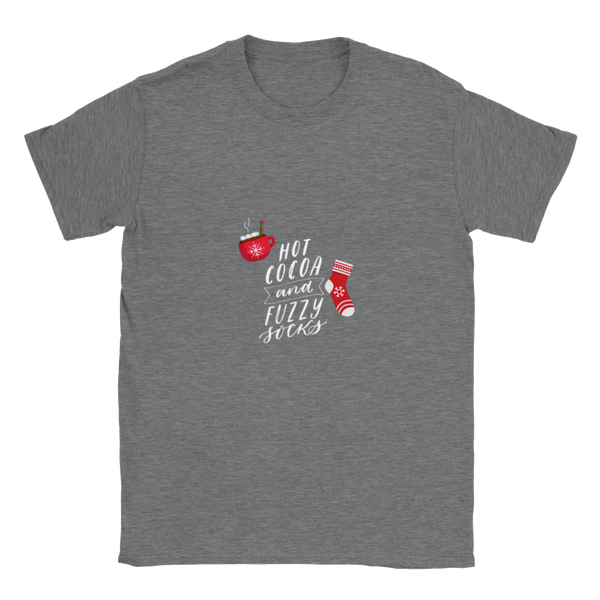 Hot Cocoa and Fuzzy Socks - Classic Unisex Crewneck T-shirt