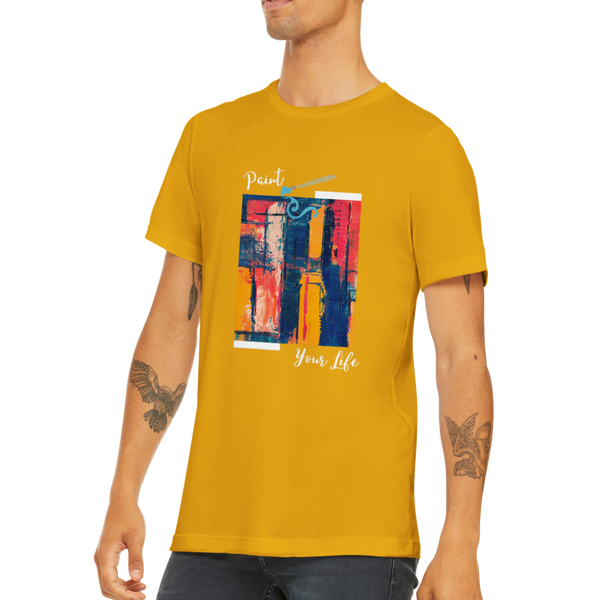 Paint Your Life! - Premium Unisex Crewneck T-shirt