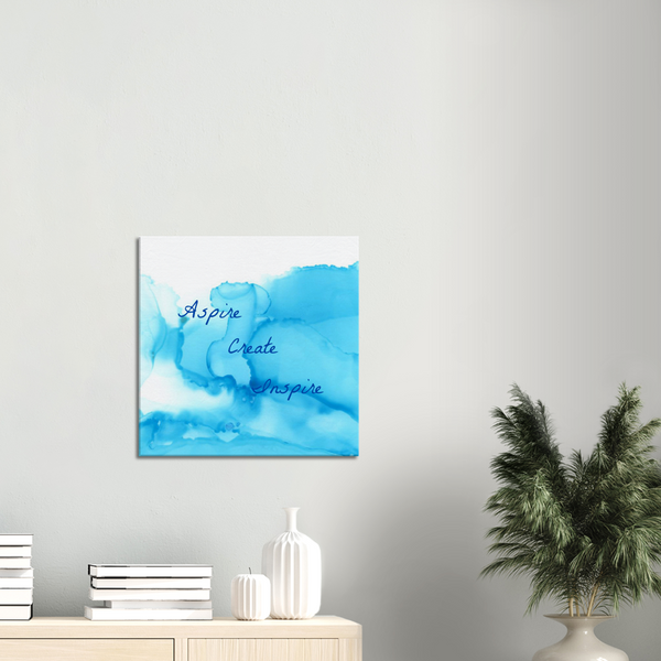 Aspire, Create, Inspire - Canvas Wall Art