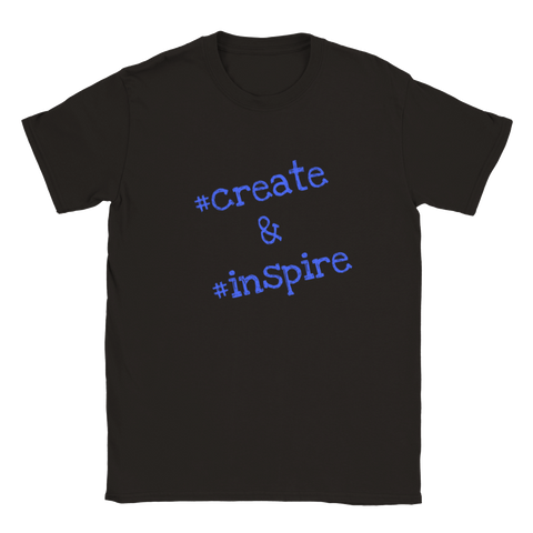 #create & #inspire - Classic Unisex Crewneck T-shirt