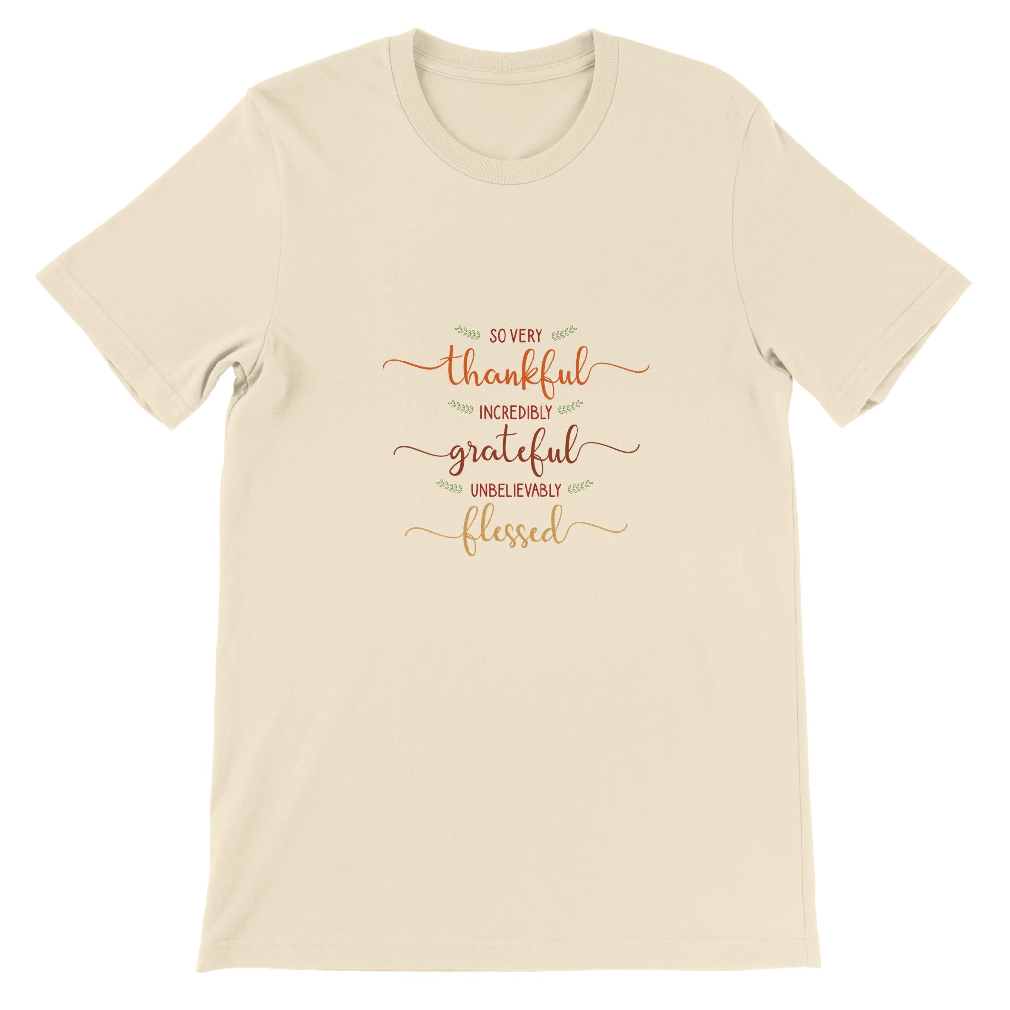 Thankful, Grateful, Blessed - Unisex T-shirt