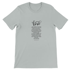 Love is...Premium Unisex Crewneck T-shirt