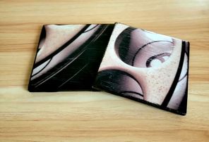 Set of TWO Square Vintage Style Rotary Phone Ceramic Coasters - 4 x 4