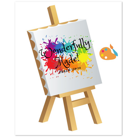 Wonderfully Made Premium Matte Paper Poster