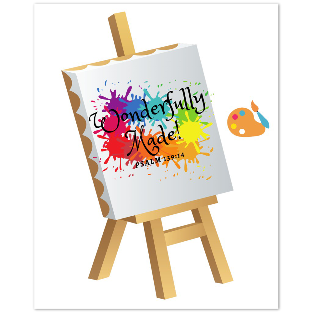 Wonderfully Made Premium Matte Paper Poster