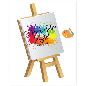 Wonderfully Made Premium Matte Paper Poster