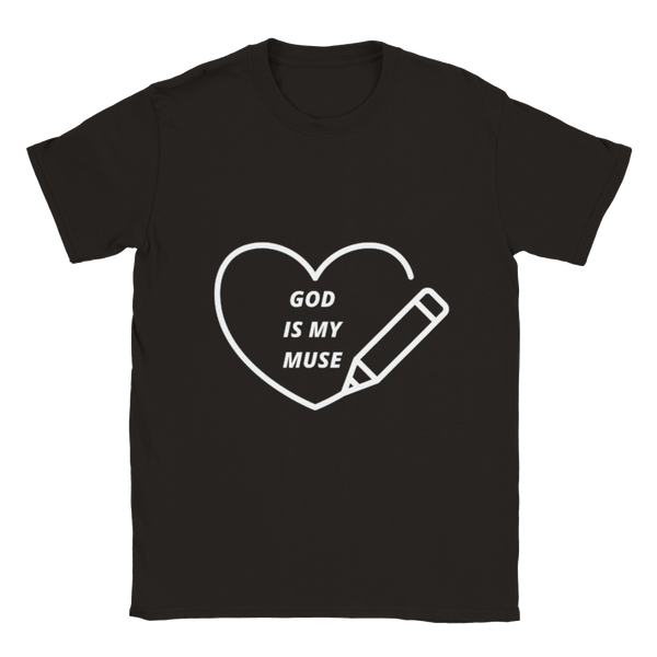 God is my Muse - Classic Unisex Crewneck T-shirt
