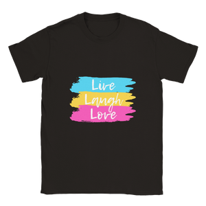 Live~Laugh~Love Classic Unisex Crewneck T-shirt