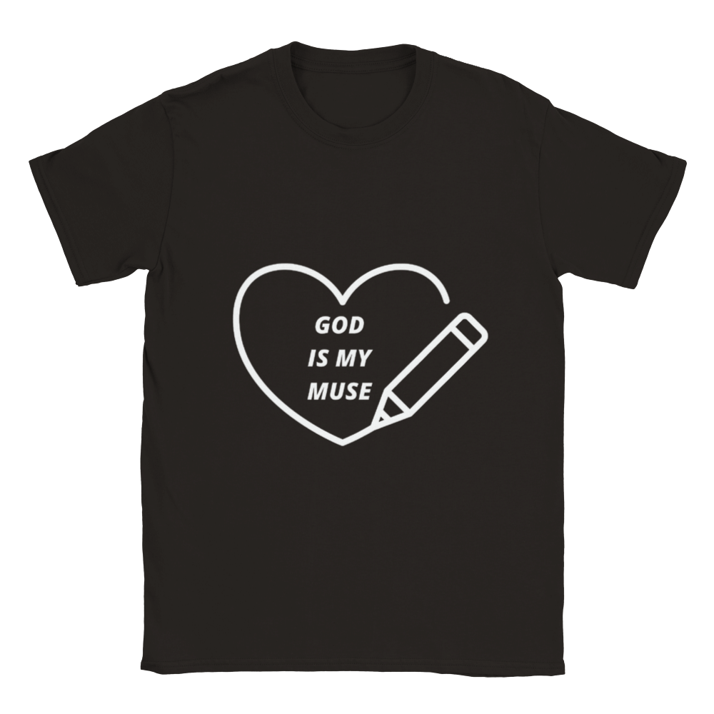 God is my Muse - Classic Unisex Crewneck T-shirt