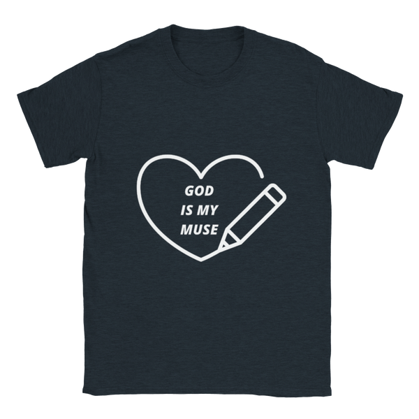 God is my Muse - Classic Unisex Crewneck T-shirt